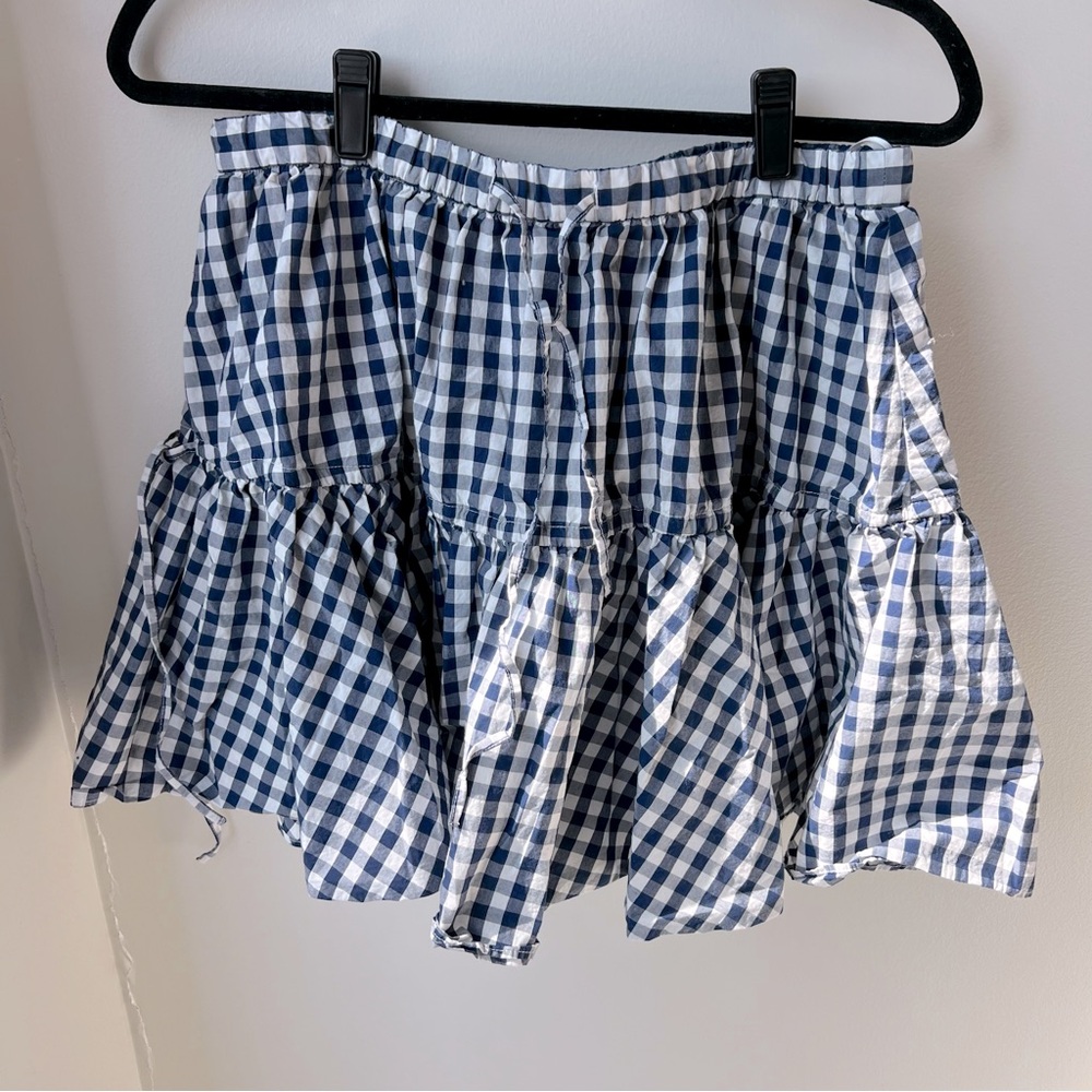 J.Crew Gingham Skirt